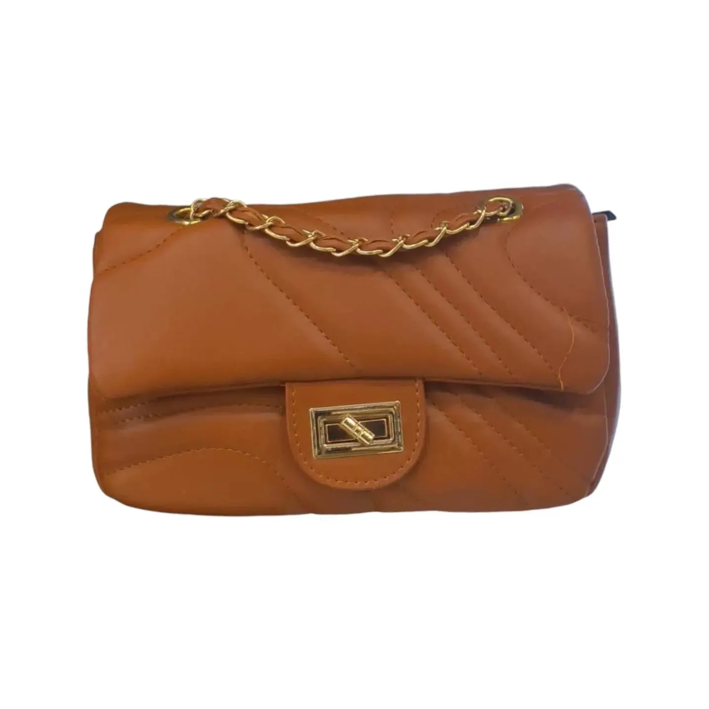 Chain Strap Quilted Flap Bag