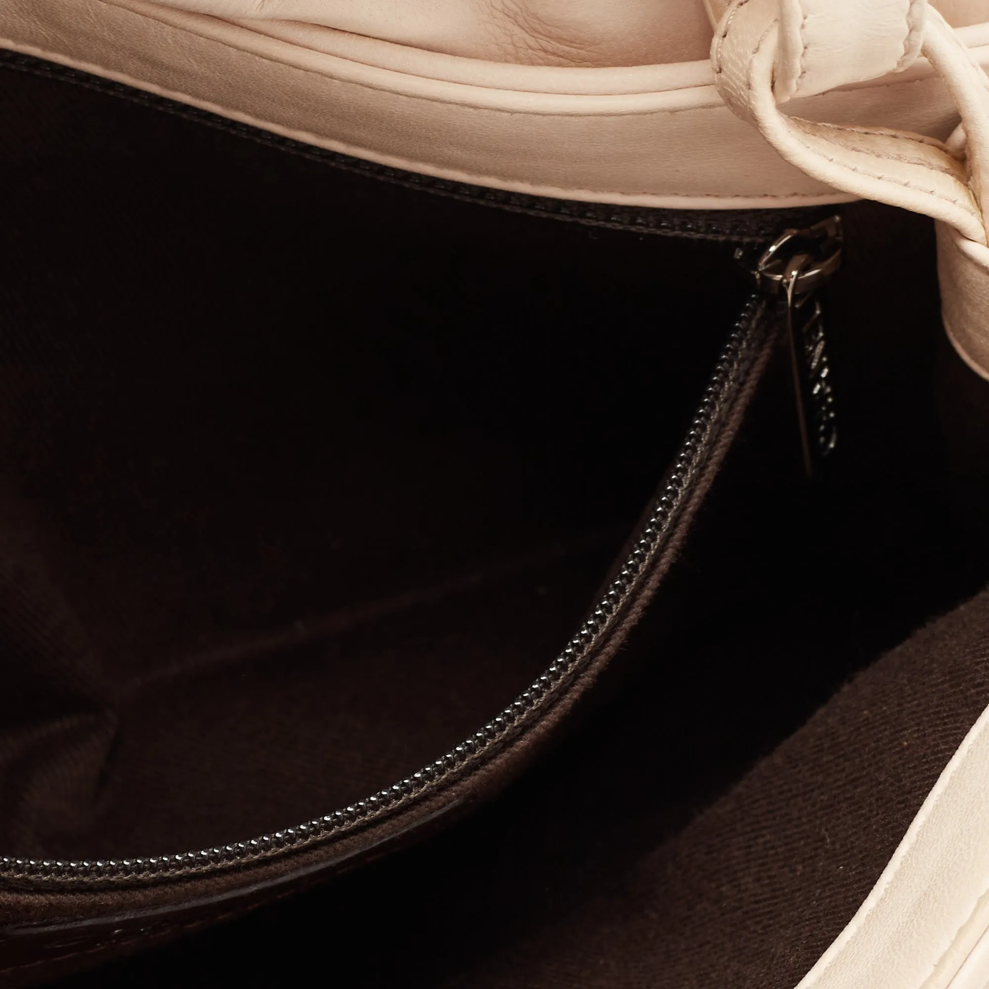 Chanel Beige/Brown Quilted Leather Reissue Shoulder Bag