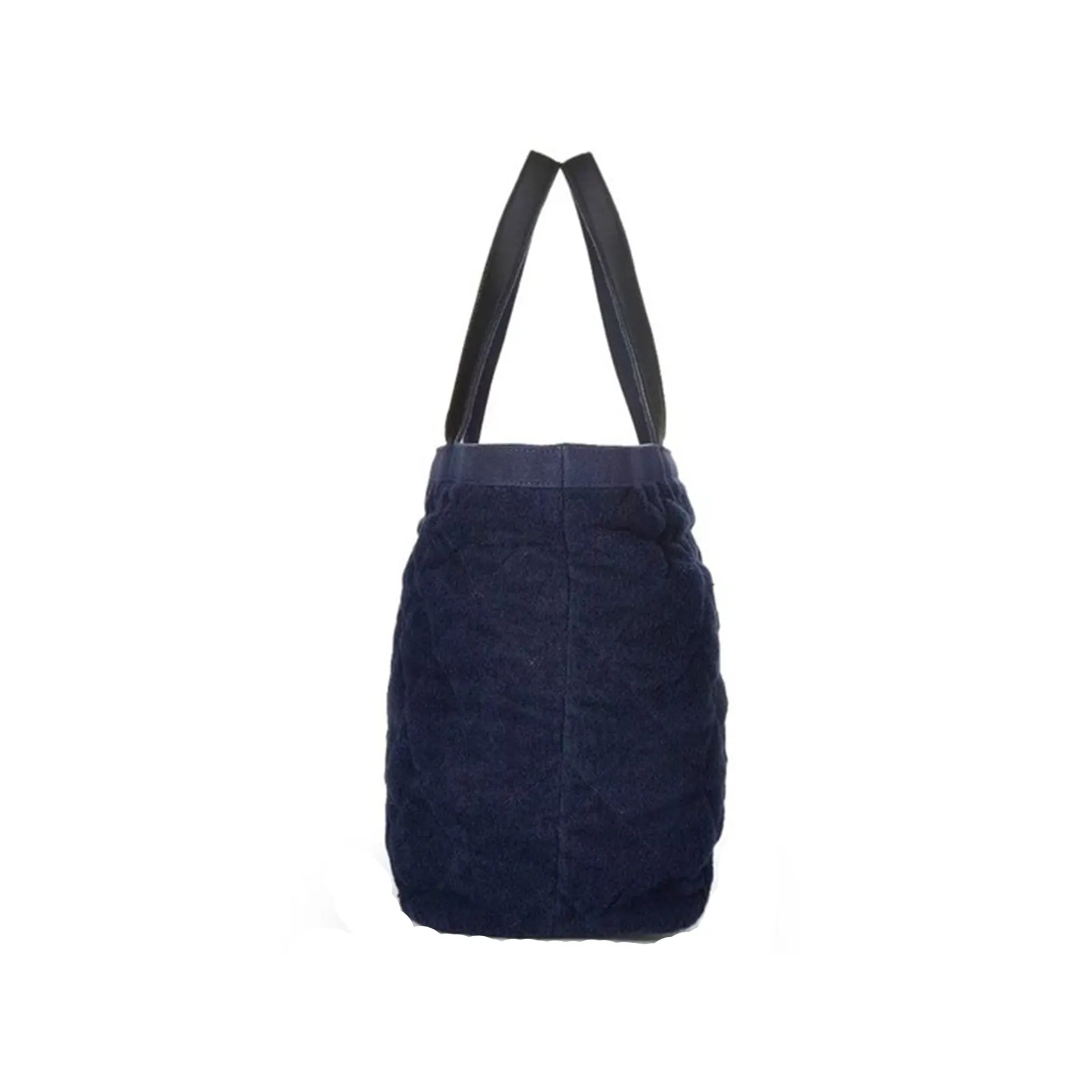 Chanel Timeless Tote XL Navy Blue Beach Bag