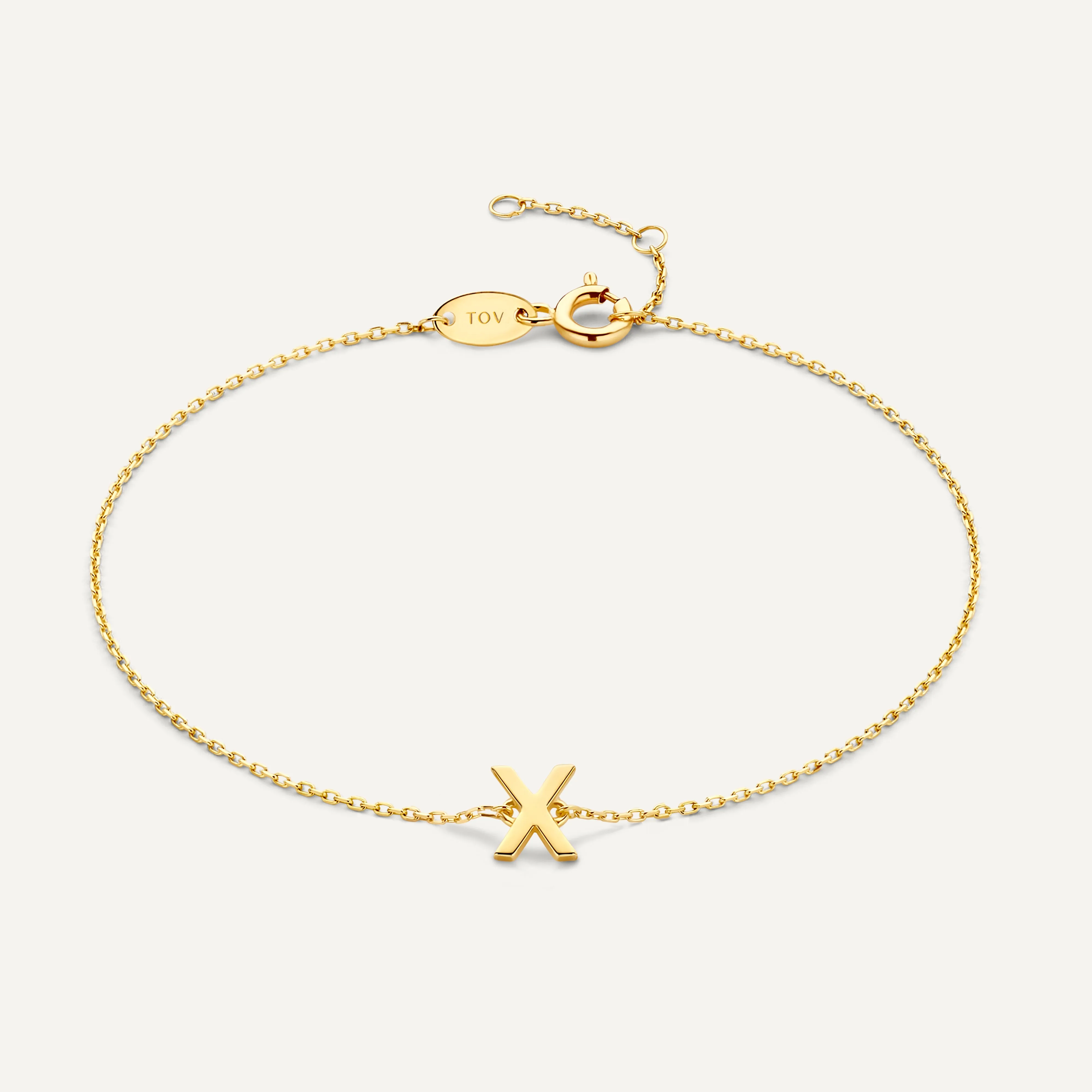Essential Initial Letter Bracelet
