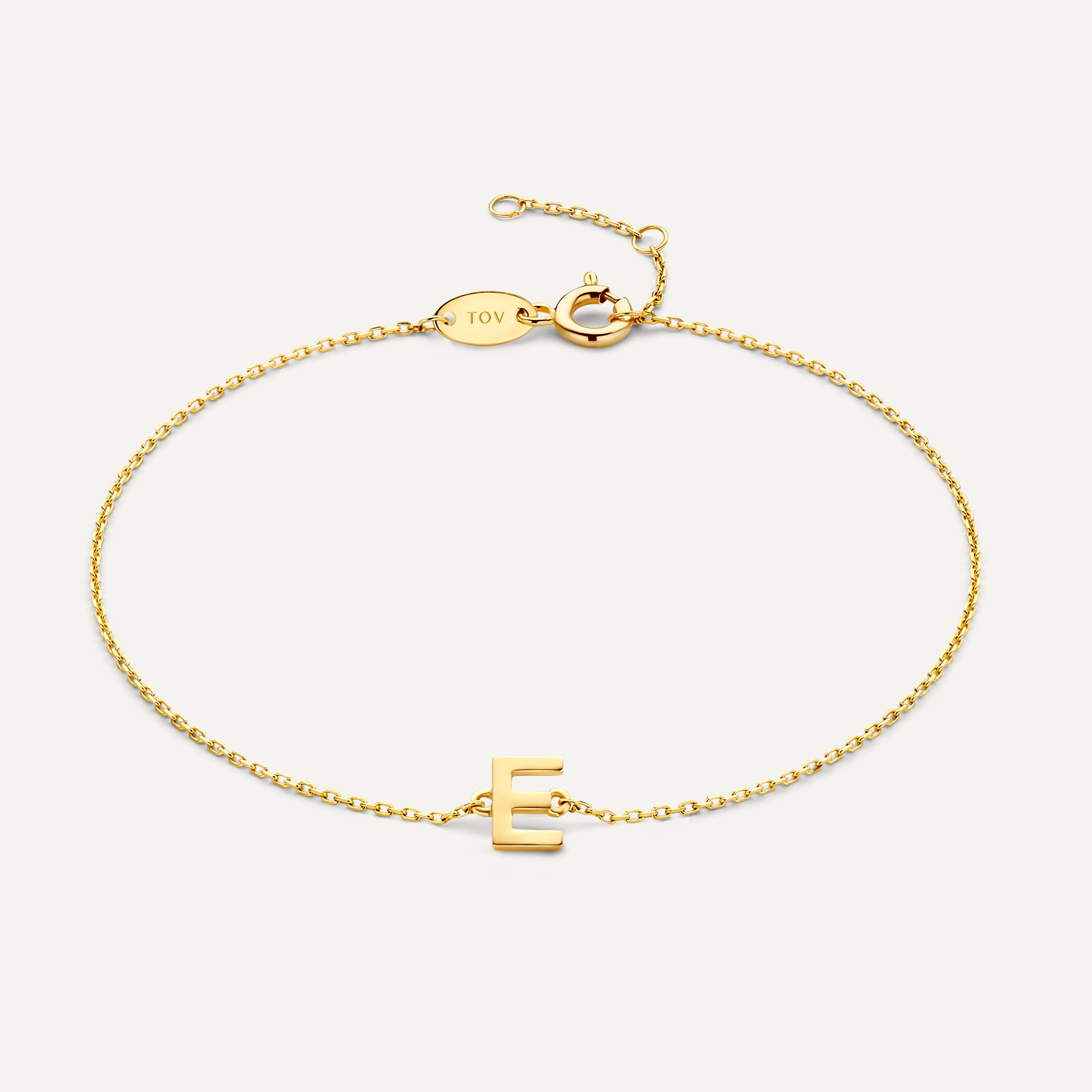 Essential Initial Letter Bracelet