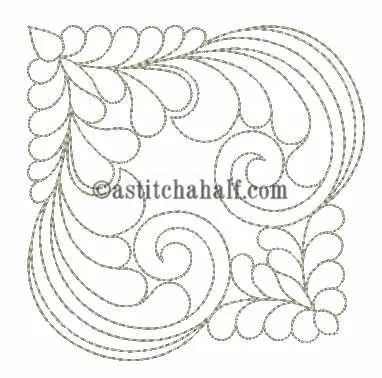 Feather Fountain Quilt Super Combo