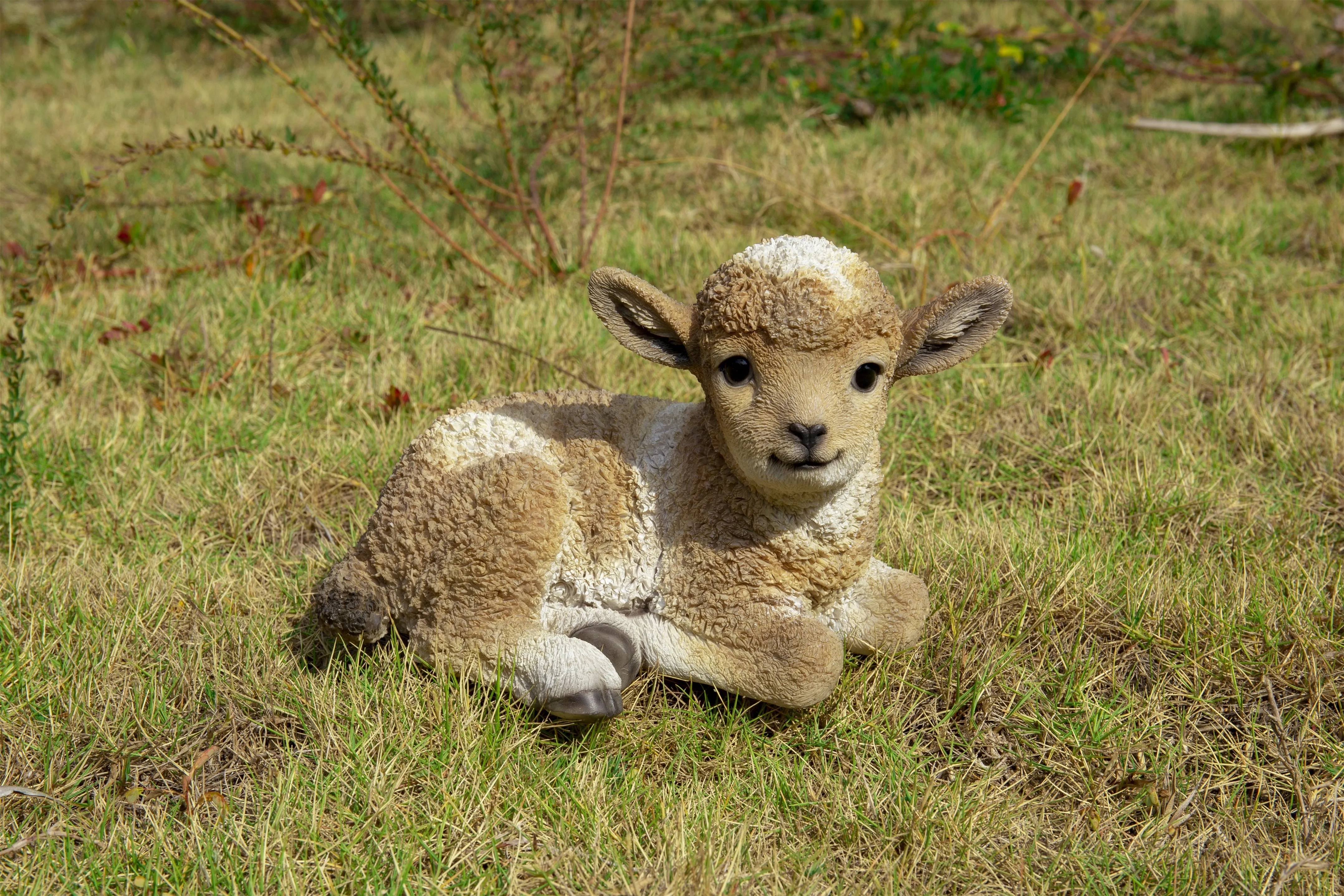 Lamb Lying Down Statue