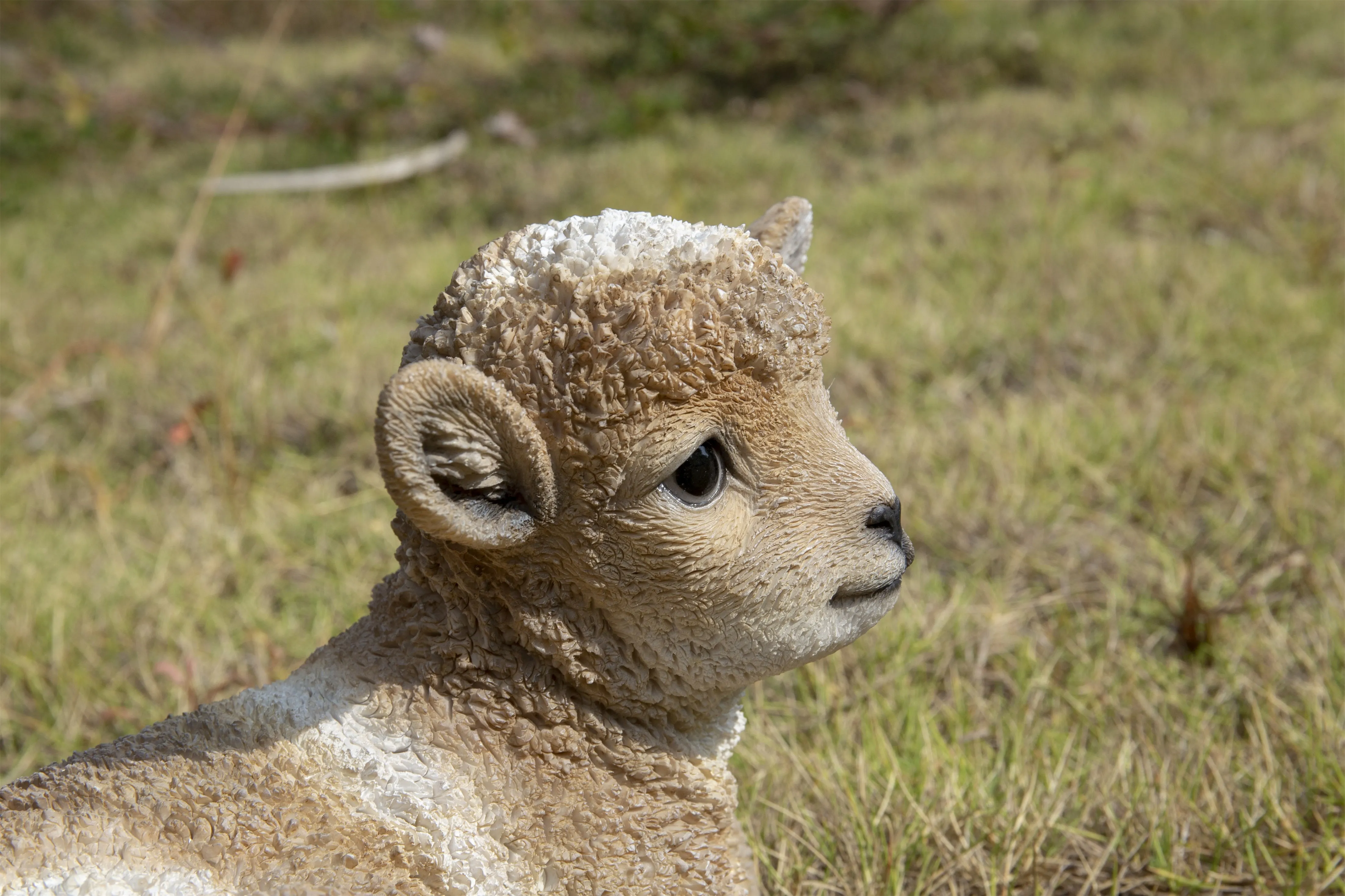 Lamb Lying Down Statue