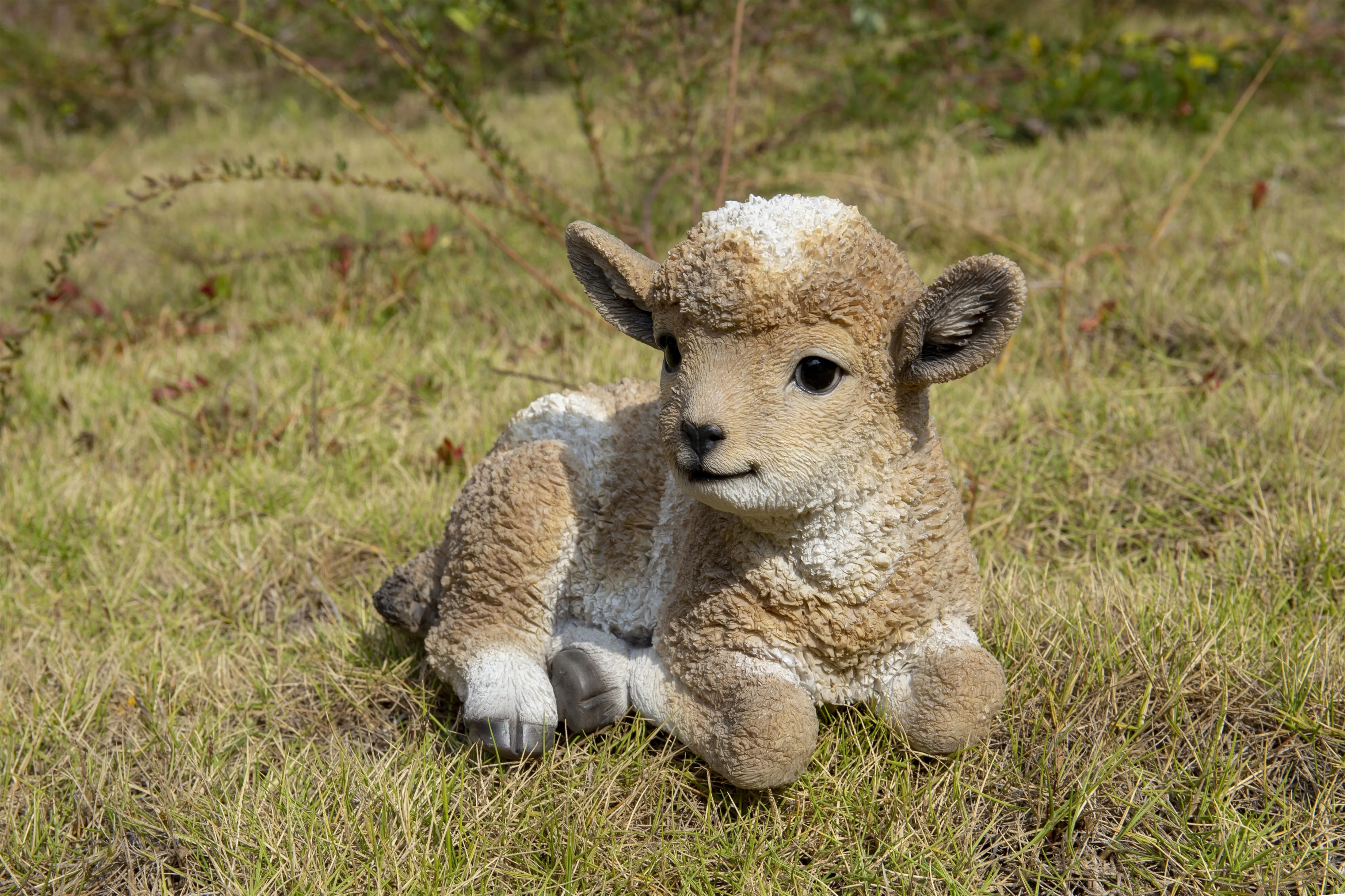 Lamb Lying Down Statue