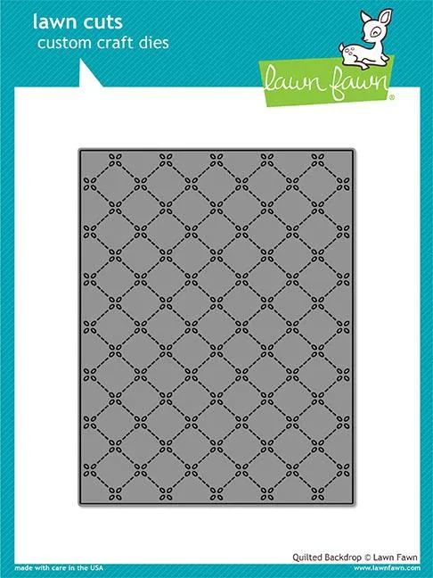 LAWN FAWN: Quilted Backdrop Lawn Cuts Die