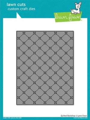 LAWN FAWN: Quilted Backdrop Lawn Cuts Die