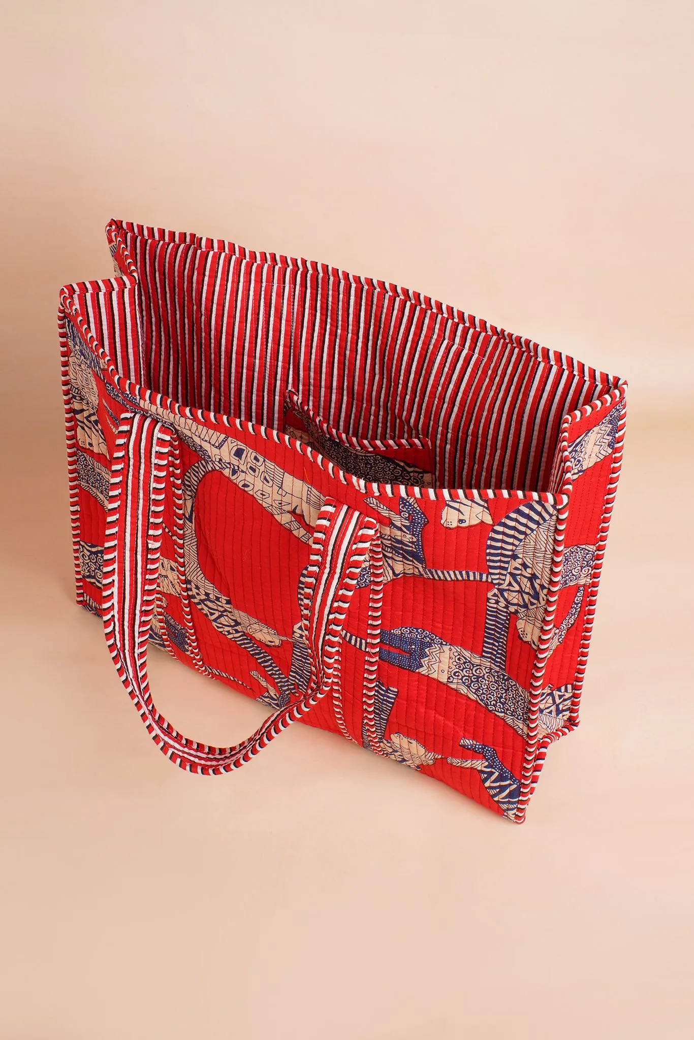 Meow Magic Quilted Tote Bag