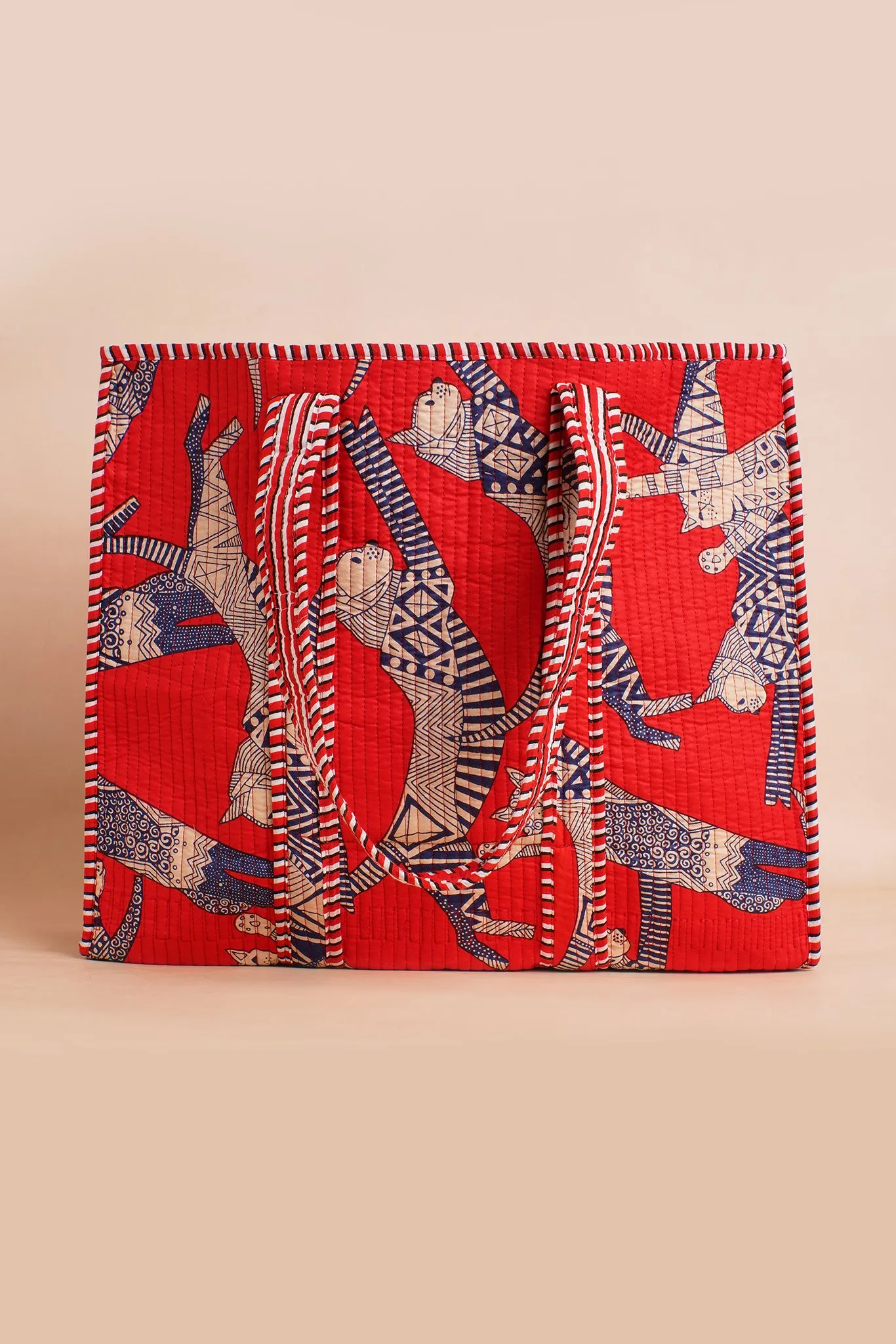 Meow Magic Quilted Tote Bag
