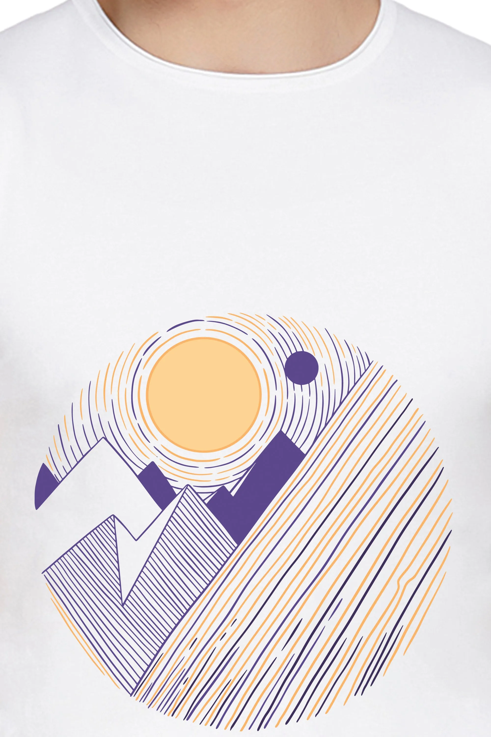 Minimalist Line Art Scenery