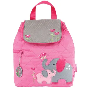 Stephen Joseph Quilted Backpack Elephant