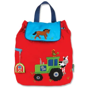 Stephen Joseph Quilted Backpack Farm