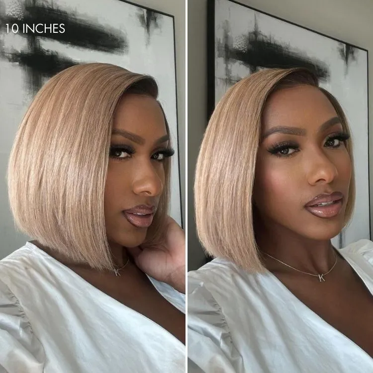 VIP ONLY | Luvme All-Day Comfort Wig Blunt Cut Bob Glueless Minimalist HD Lace Short Human Hair Wig Pre-Cut Lace