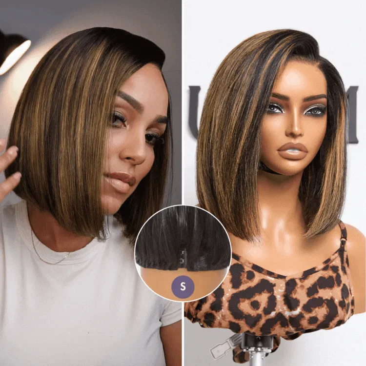 VIP ONLY | Luvme All-Day Comfort Wig Blunt Cut Bob Glueless Minimalist HD Lace Short Human Hair Wig Pre-Cut Lace