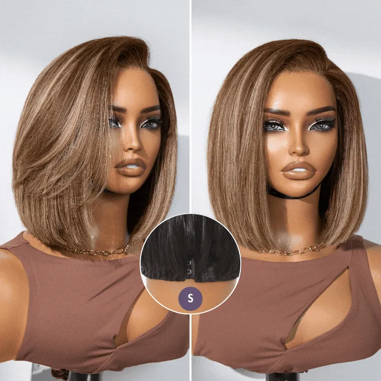 VIP ONLY | Luvme All-Day Comfort Wig Blunt Cut Bob Glueless Minimalist HD Lace Short Human Hair Wig Pre-Cut Lace