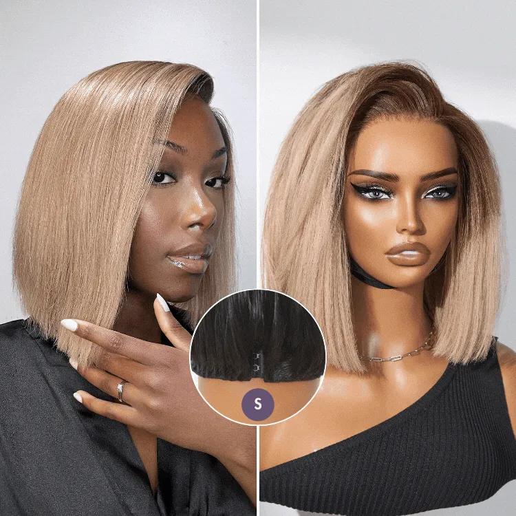 VIP ONLY | Luvme All-Day Comfort Wig Blunt Cut Bob Glueless Minimalist HD Lace Short Human Hair Wig Pre-Cut Lace
