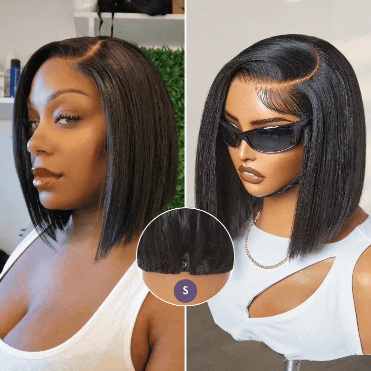 VIP ONLY | Luvme All-Day Comfort Wig Blunt Cut Bob Glueless Minimalist HD Lace Short Human Hair Wig Pre-Cut Lace