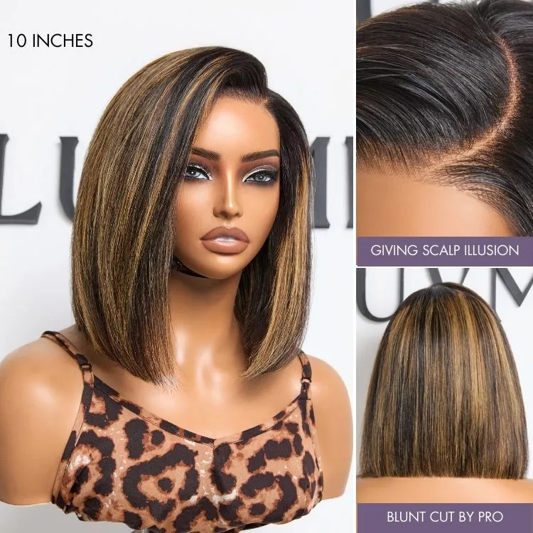 VIP ONLY | Luvme All-Day Comfort Wig Blunt Cut Bob Glueless Minimalist HD Lace Short Human Hair Wig Pre-Cut Lace