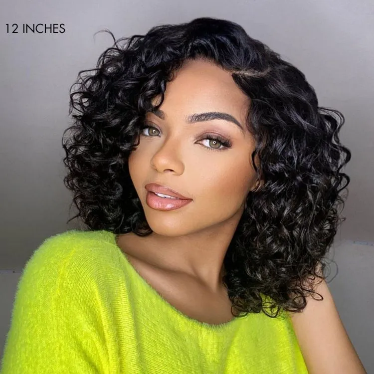 Weekly Special | Luvme All-Day Comfort Wig Deep Wave Glueless Minimalist HD Lace Human Hair Curly Wig Pre-Cut Lace