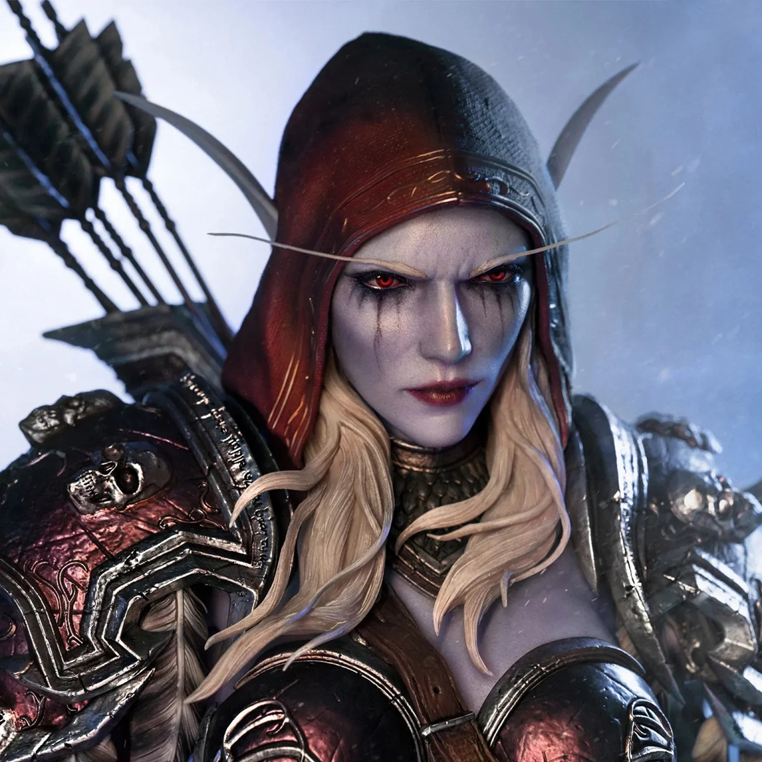 World of Warcraft Sylvanas 1:3 Scale Bust